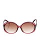 Gucci Oversize Gradient Sunglasses
