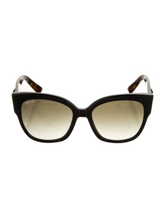 Gucci Interlocking G Logo Wayfarer Sunglasses