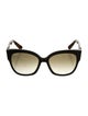 Gucci Interlocking G Logo Wayfarer Sunglasses