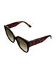 Gucci Interlocking G Logo Wayfarer Sunglasses