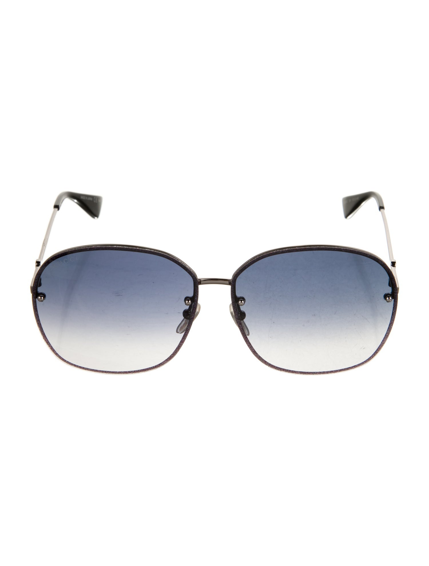 Gucci Interlocking G Logo Oversize Sunglasses
