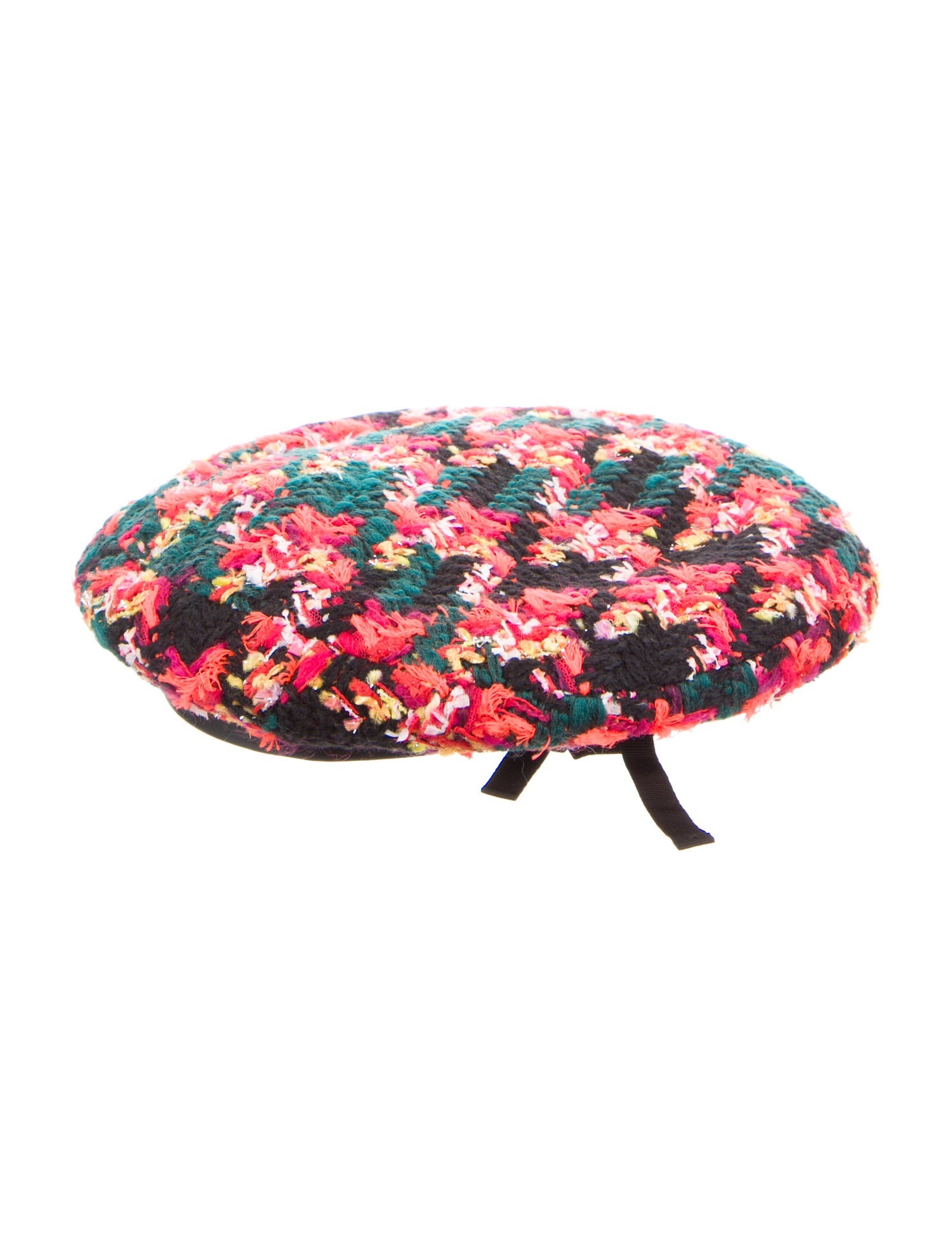 Gucci Tweed Beret Hat