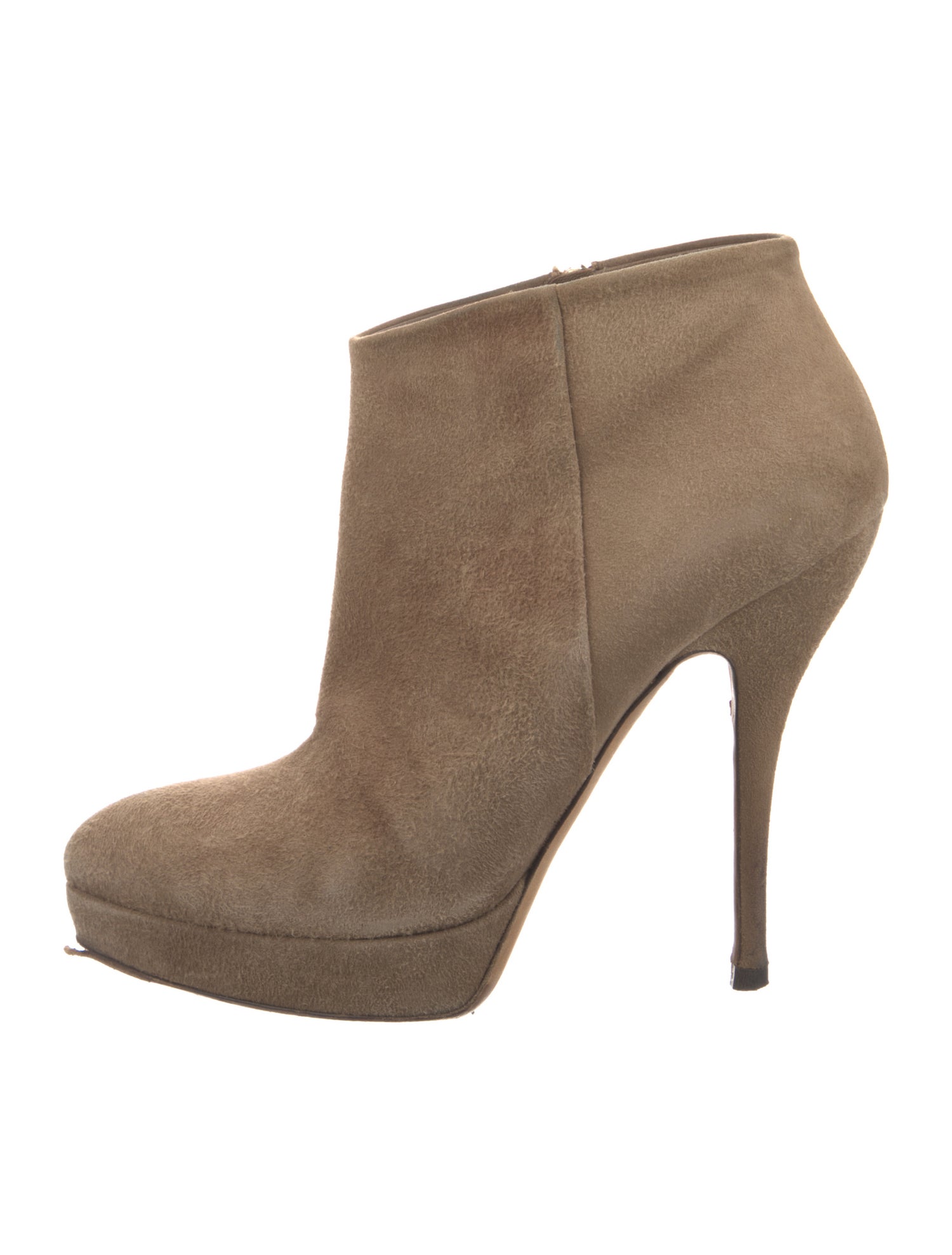 Gucci Suede Striped Boots