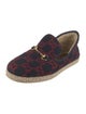 Gucci GG Logo Wool Loafers