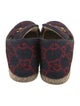 Gucci GG Logo Wool Loafers