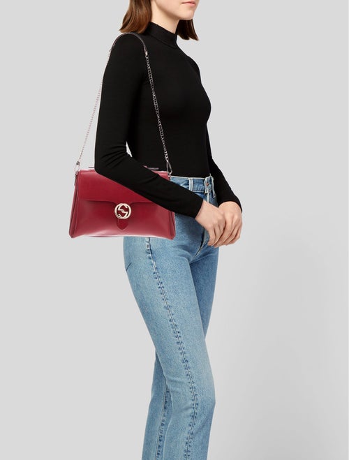 Gucci Double G Interlocking GG Medium