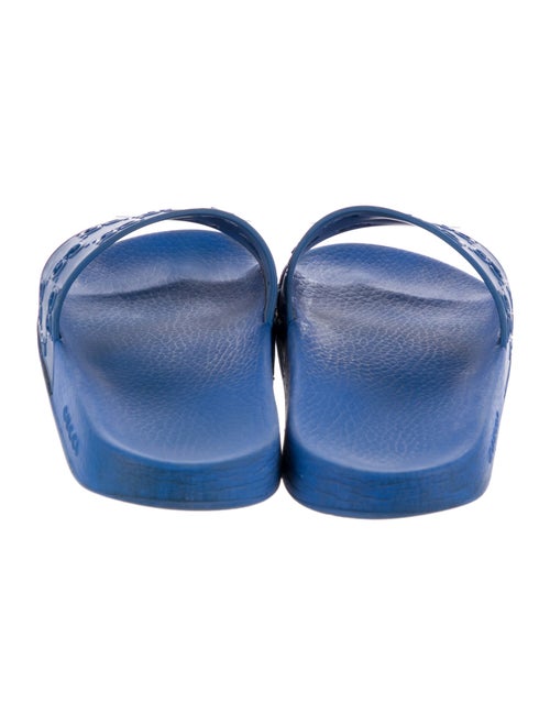 Gucci Rubber Cutout Accent Slides