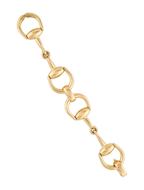 Gucci 18K Horsebit Link Bracelet
