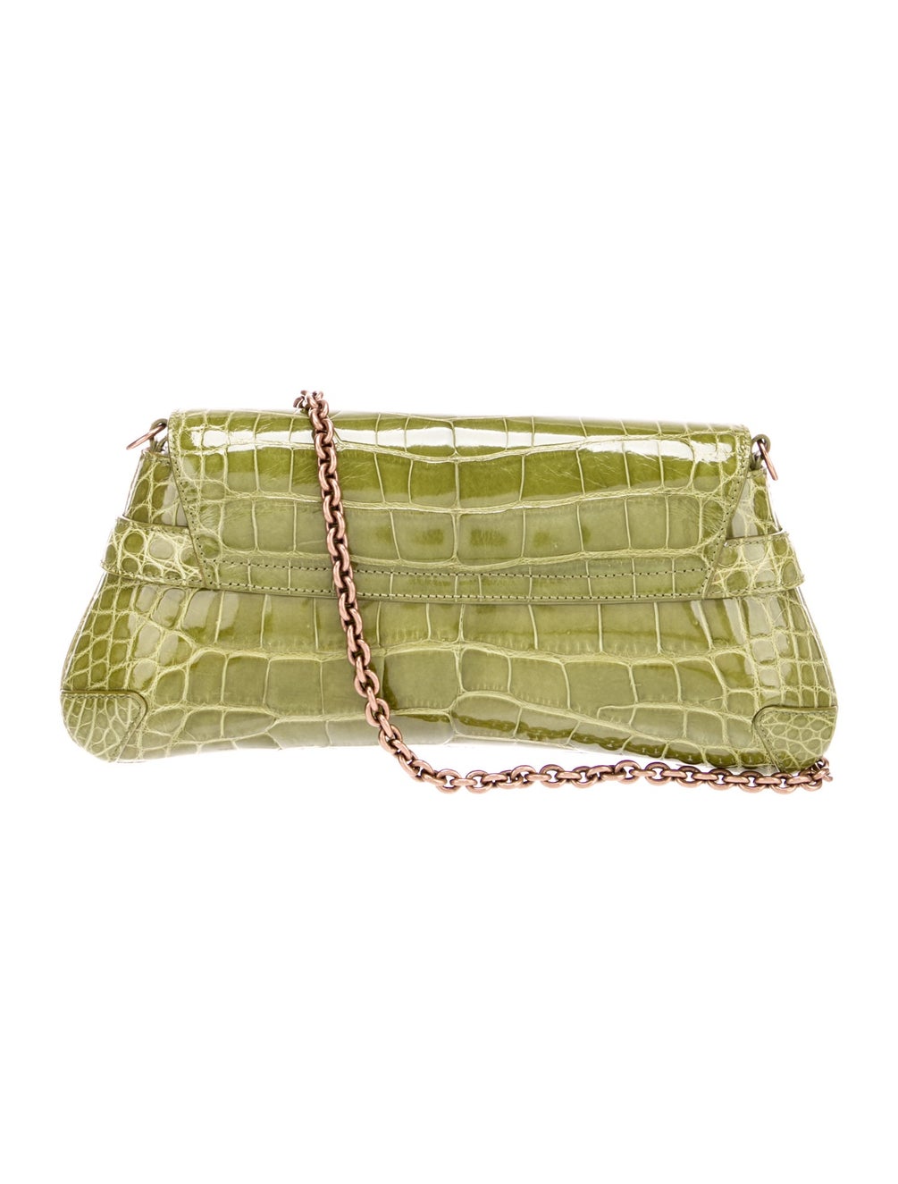 Gucci Horsebit Horsebit Chain Green Shoulder Bags, Handbags