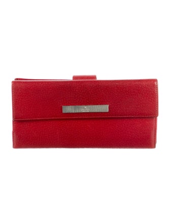 Gucci Leather Continental Wallet