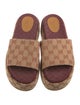 Gucci GG Canvas Canvas Slides