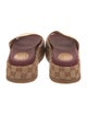 Gucci GG Canvas Canvas Slides
