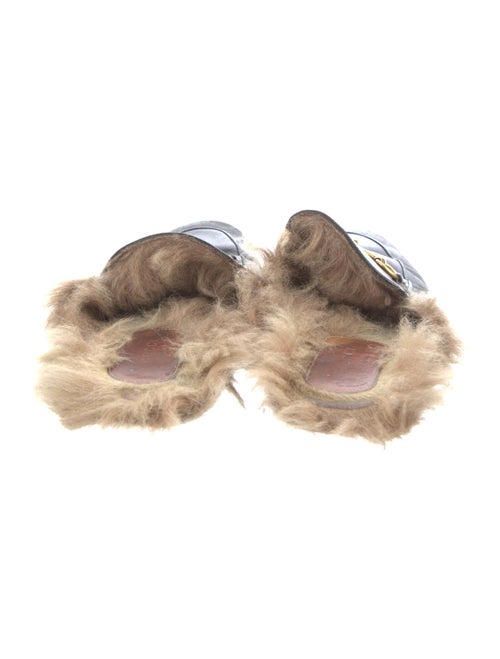 Gucci Horsebit Accent Leather Mules