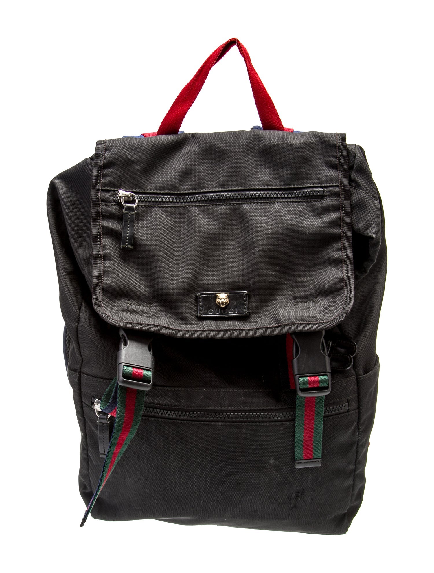 Gucci Web Backpack