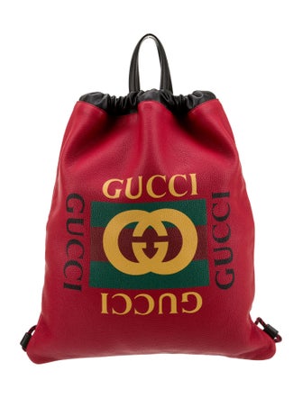 Gucci Leather Backpack