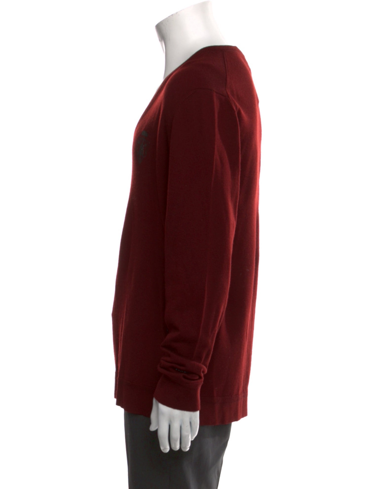 Gucci Wool V-Neck Pullover