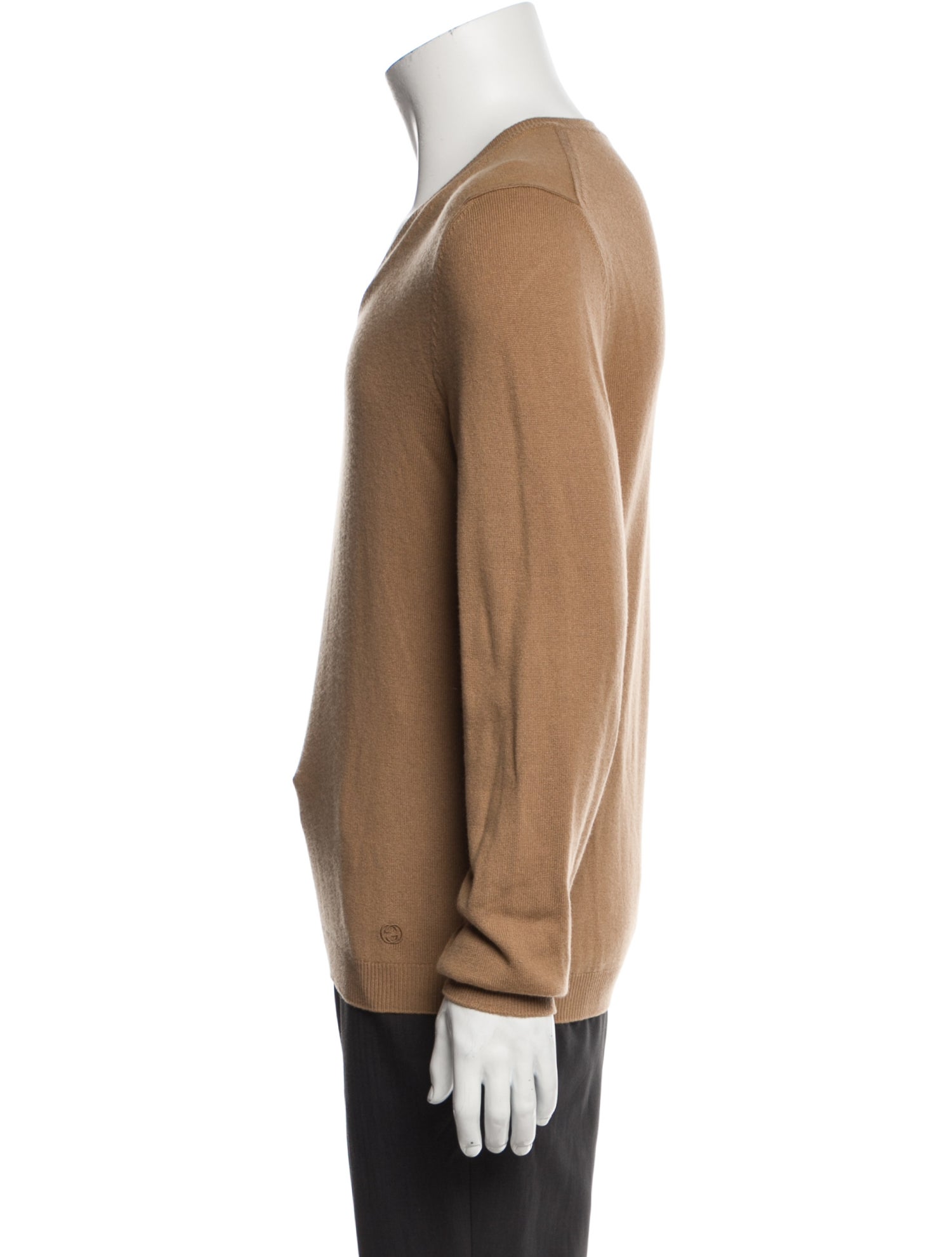 Gucci Web Accent Cashmere Pullover