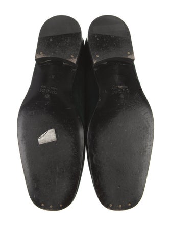 Gucci Bee Accent Velvet Slippers