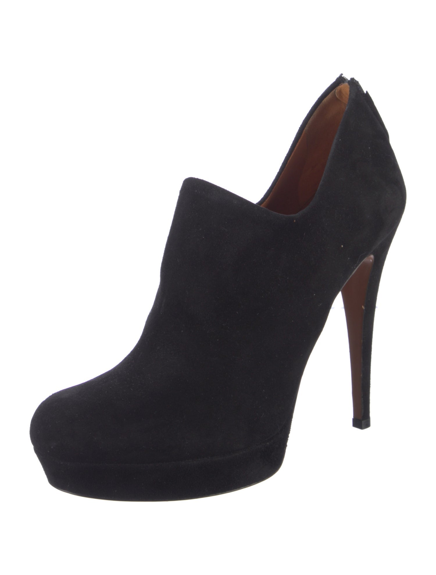 Gucci Bamboo Accent Suede Boots