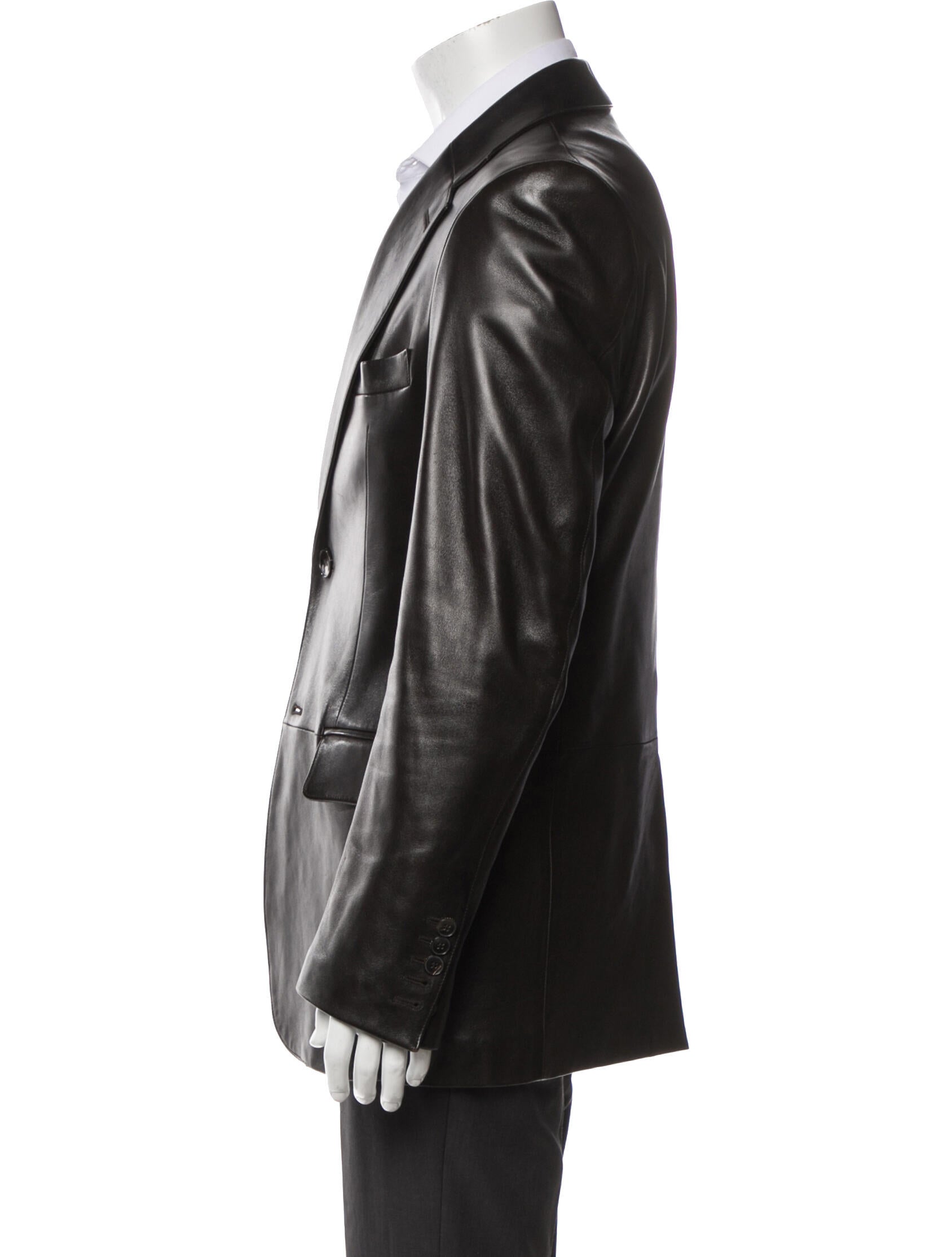 Gucci Lamb Leather Blazer