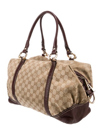 Gucci GG Canvas Boston Medium