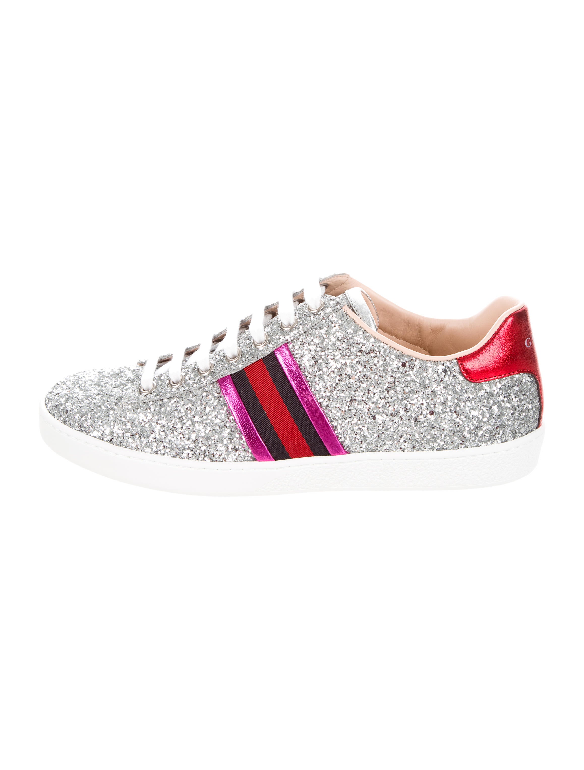 mens gucci glitter sneakers