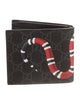 Gucci Kingsnake Print GG Supreme Printed Bifold Wallet
