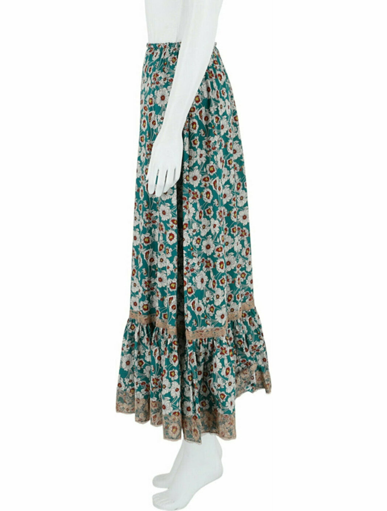 Gucci Floral Print Skirt w/ Tags