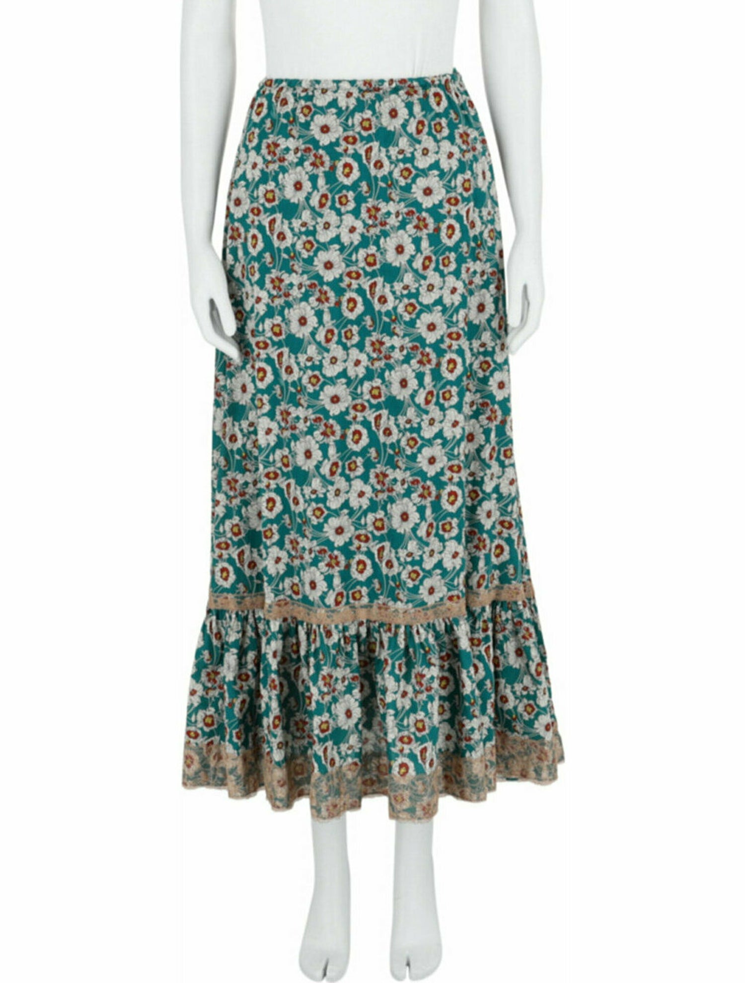 Gucci Floral Print Skirt w/ Tags