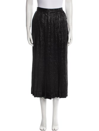 Gucci Striped Midi Length Skirt