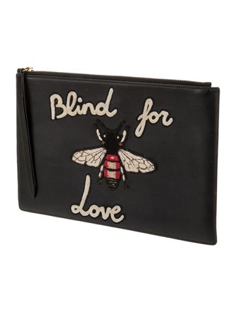 Gucci Bee Blind For Love Pouch