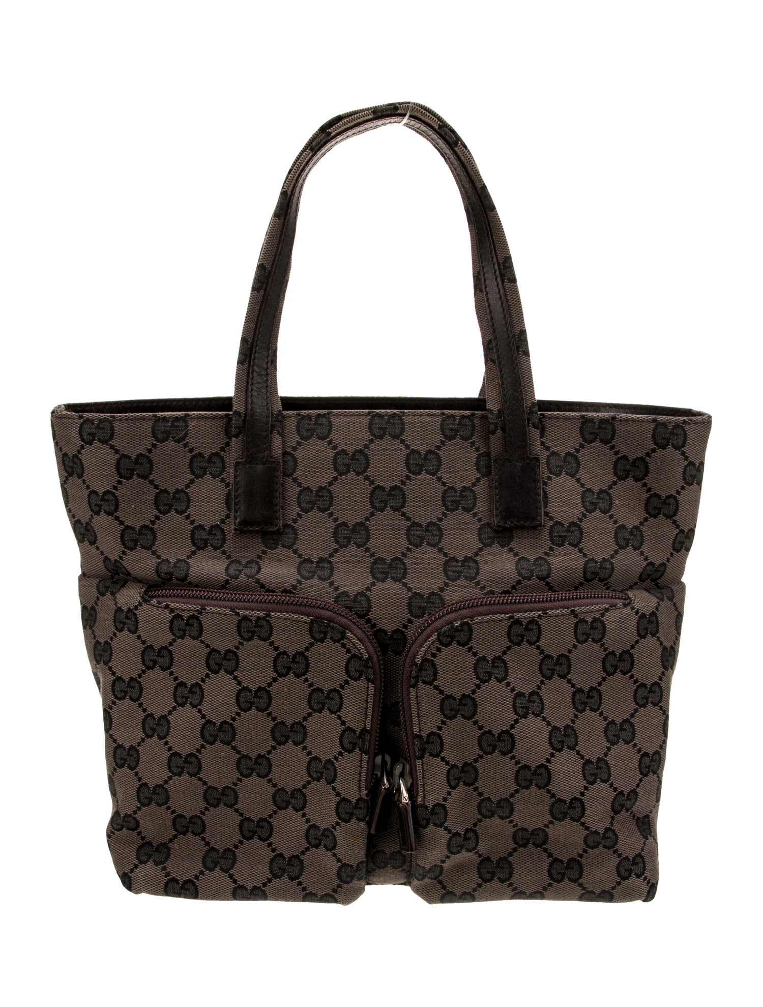 Gucci GG Canvas Top Handle Bag
