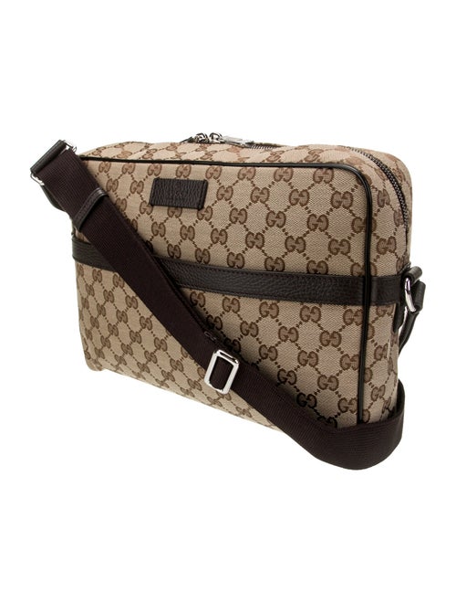 Gucci GG Canvas Messenger Bag