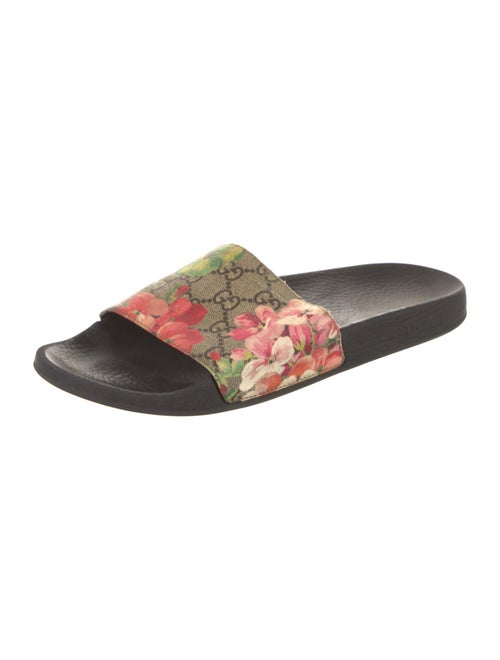 Gucci Floral Print Slides