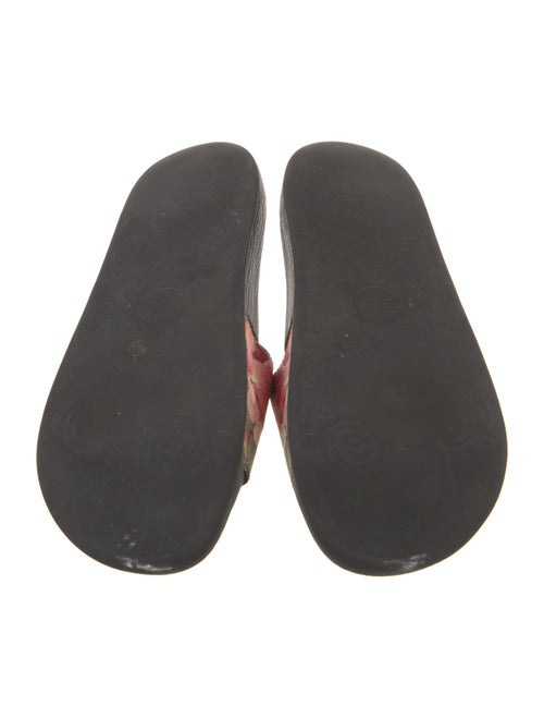 Gucci Floral Print Slides