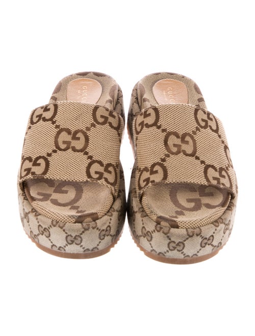 Gucci GG Canvas Canvas Slides