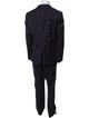 Gucci Interlocking G Logo Wool Two-Piece Suit Vest