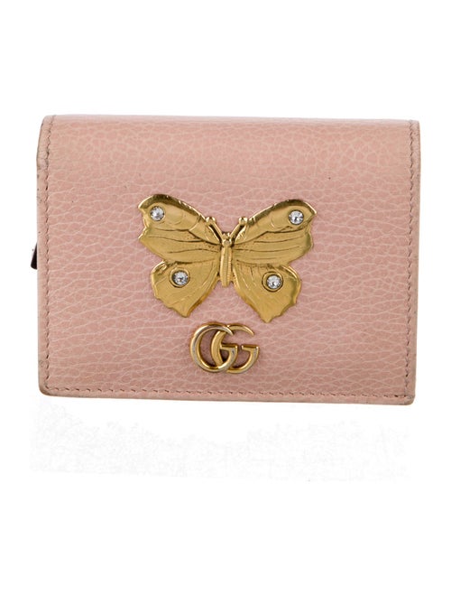 Gucci Double G Logo Calfskin Wallet