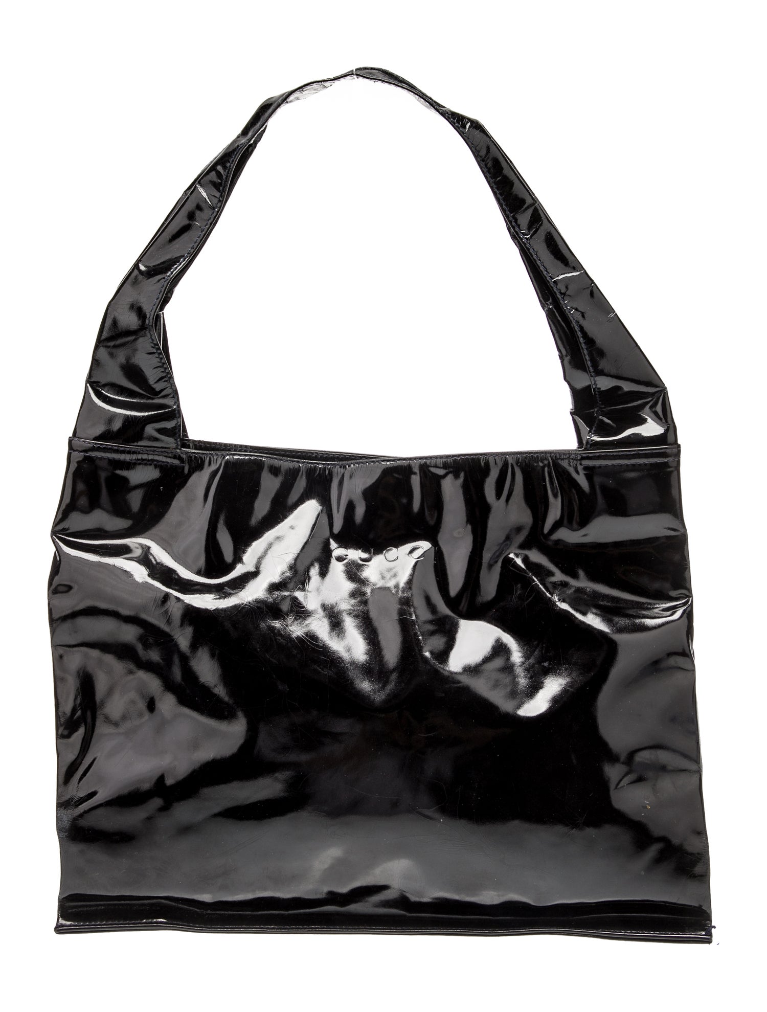 Gucci Patent Leather Patent Leather Shoulder Bag