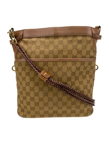Gucci Crossbody Bags GG Canvas Messenger Bag