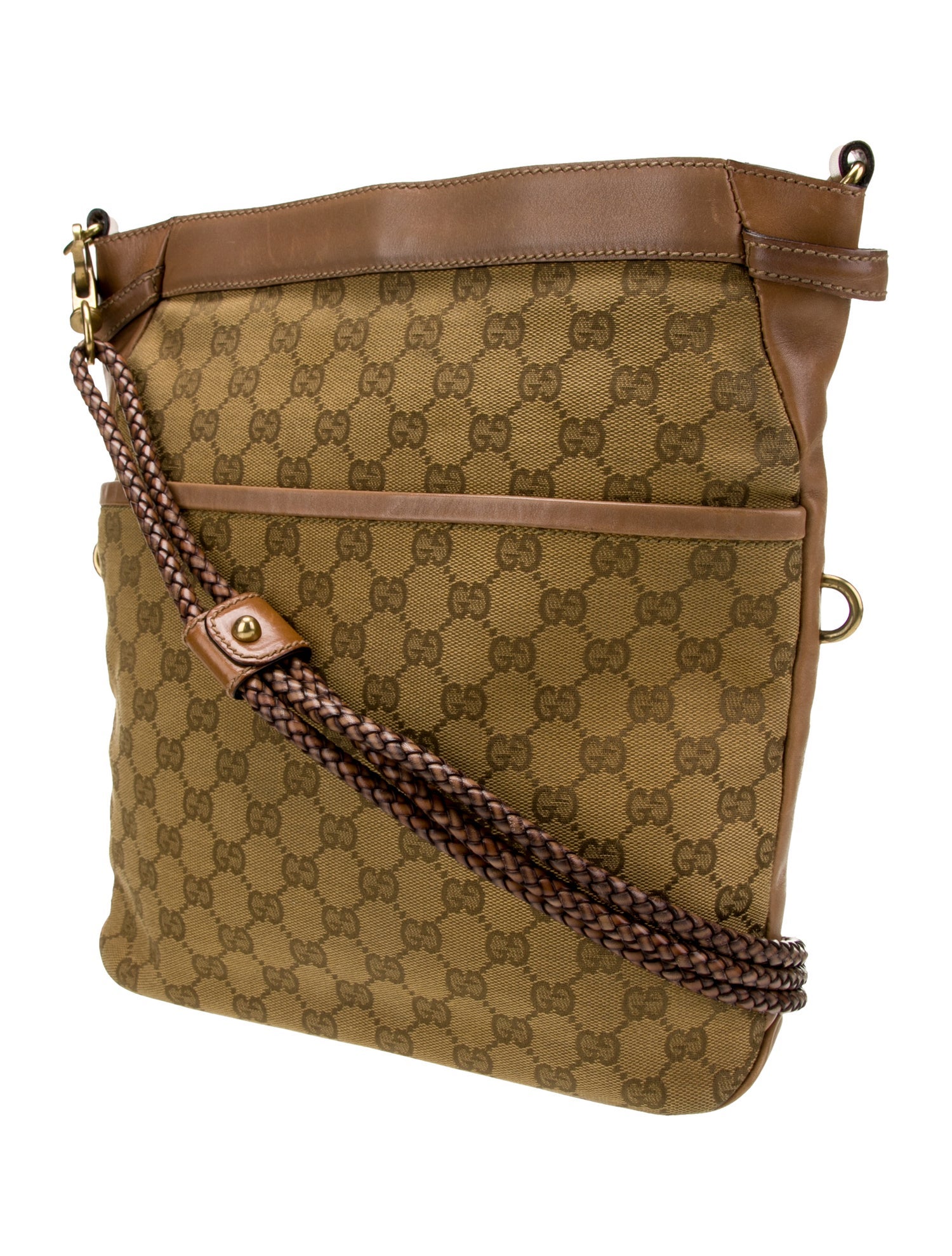 Gucci GG Canvas Messenger Bag