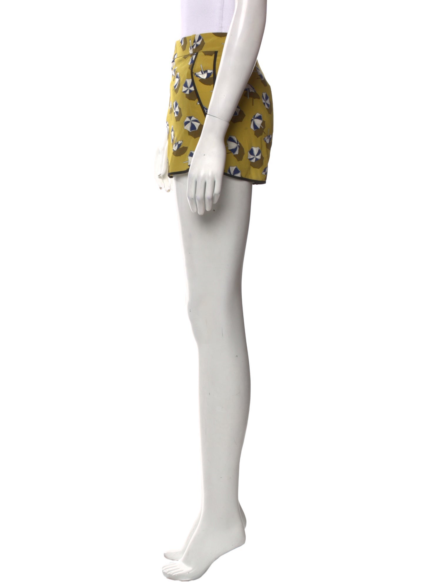 Gucci Silk Mini Shorts