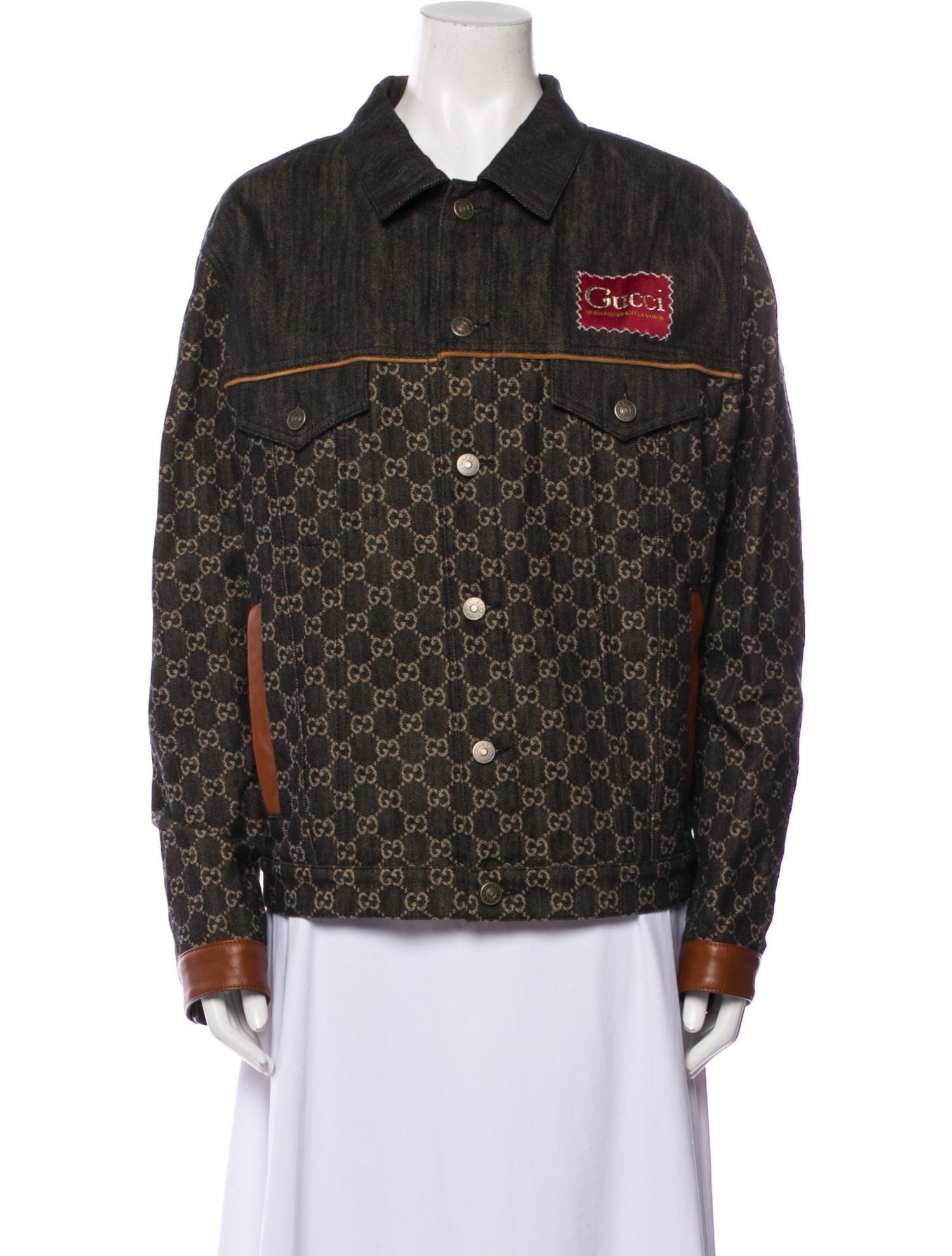 Gucci 2021 GG Denim Trucker Jacket