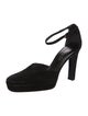 Gucci Suede Platform Pumps