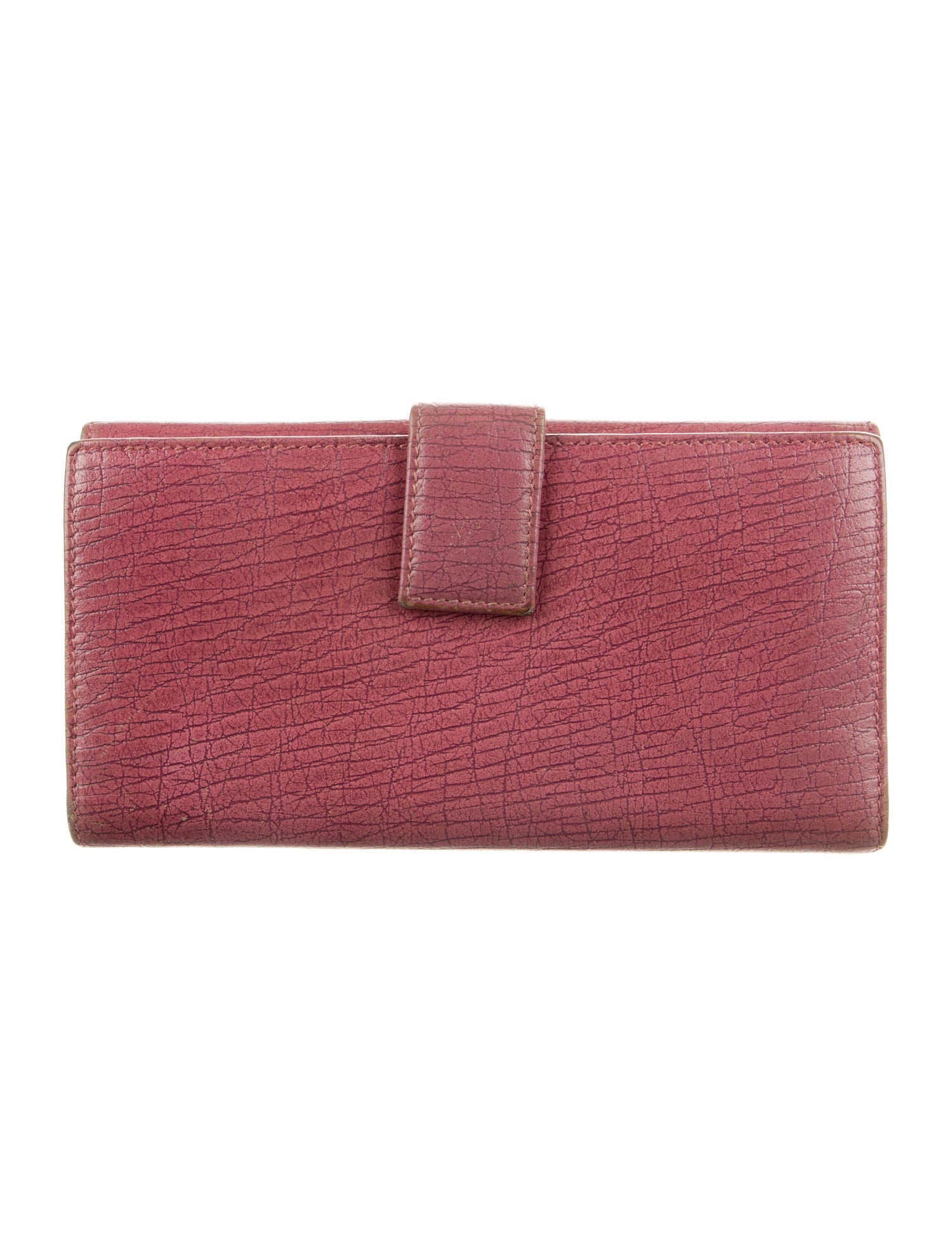 Gucci Interlocking G Logo Leather Continental Wallet