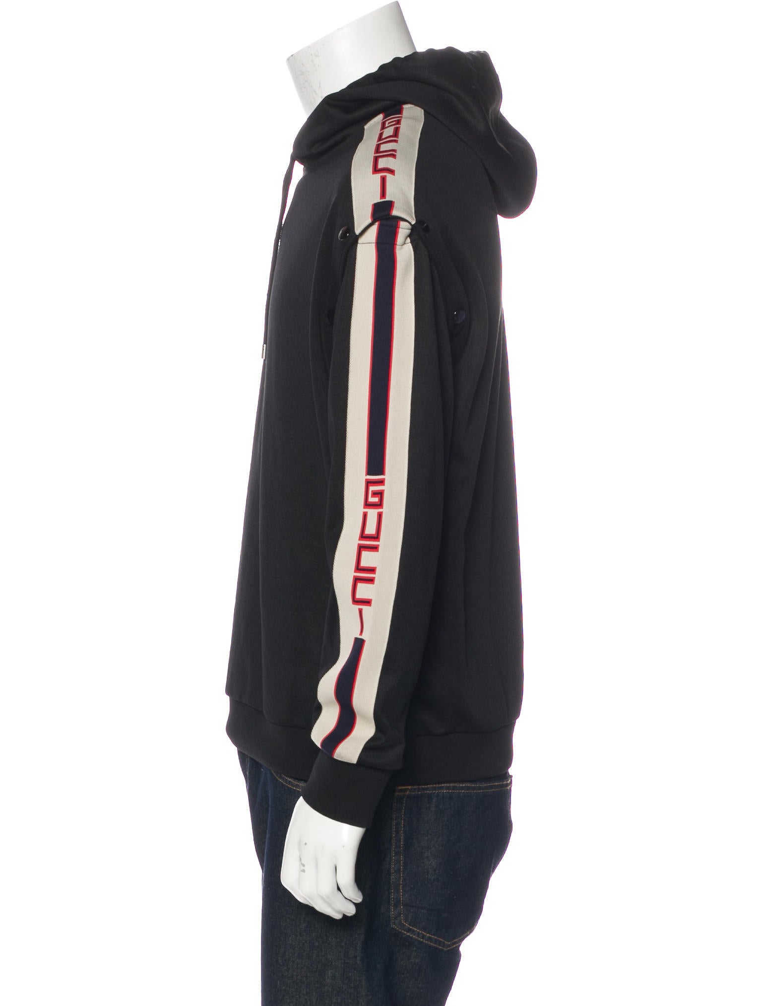 gucci technical hoodie