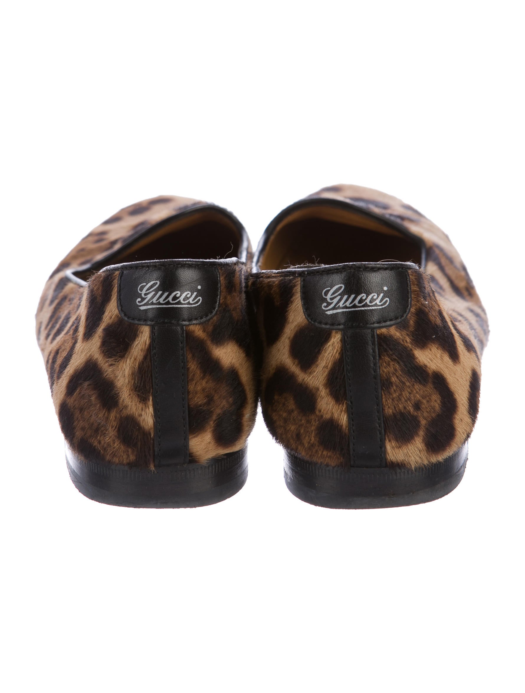 gucci cheetah loafers