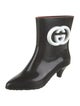Gucci Interlocking G Logo Rubber Rain Boots