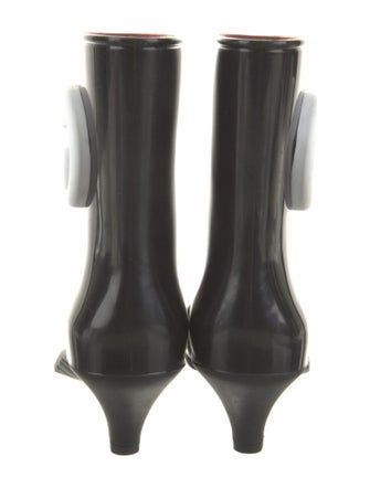 Gucci Interlocking G Logo Rubber Rain Boots