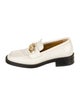 Gucci Double G Logo Leather Loafers